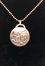 Load image into Gallery viewer, All Dogs Go to Heaven Copper Pendant , Dog Lover Necklace, Dogs; Jewelry, Dog Jewelry Copper Necklace, Copper Pendant, Dog Lover
