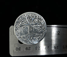 Load image into Gallery viewer, Tree of Life Fine Silver Impression, Celtic TOL, TOL, Ancient Mysticism, Fine Silver Impression , Fantasy Impression, JewelrySupply, enamel
